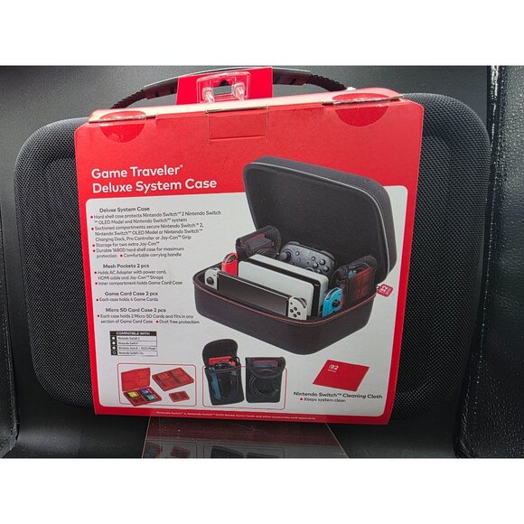 Nintendo Switch Game Traveler Deluxe System Case - Picture 5 of 11